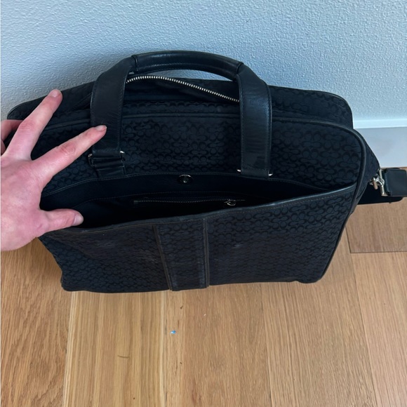 Coach Laptop Bag / Briefcase Black - Picture 7 of 9